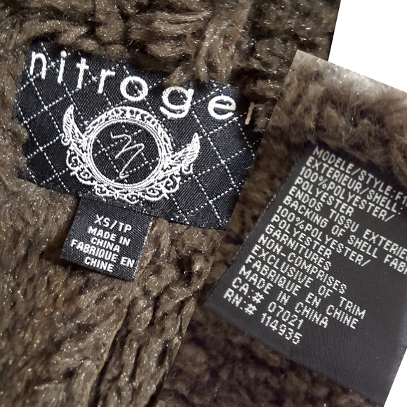 Nitrogen☆Faux shearling/ sherpa jacket - Picture 10 of 10